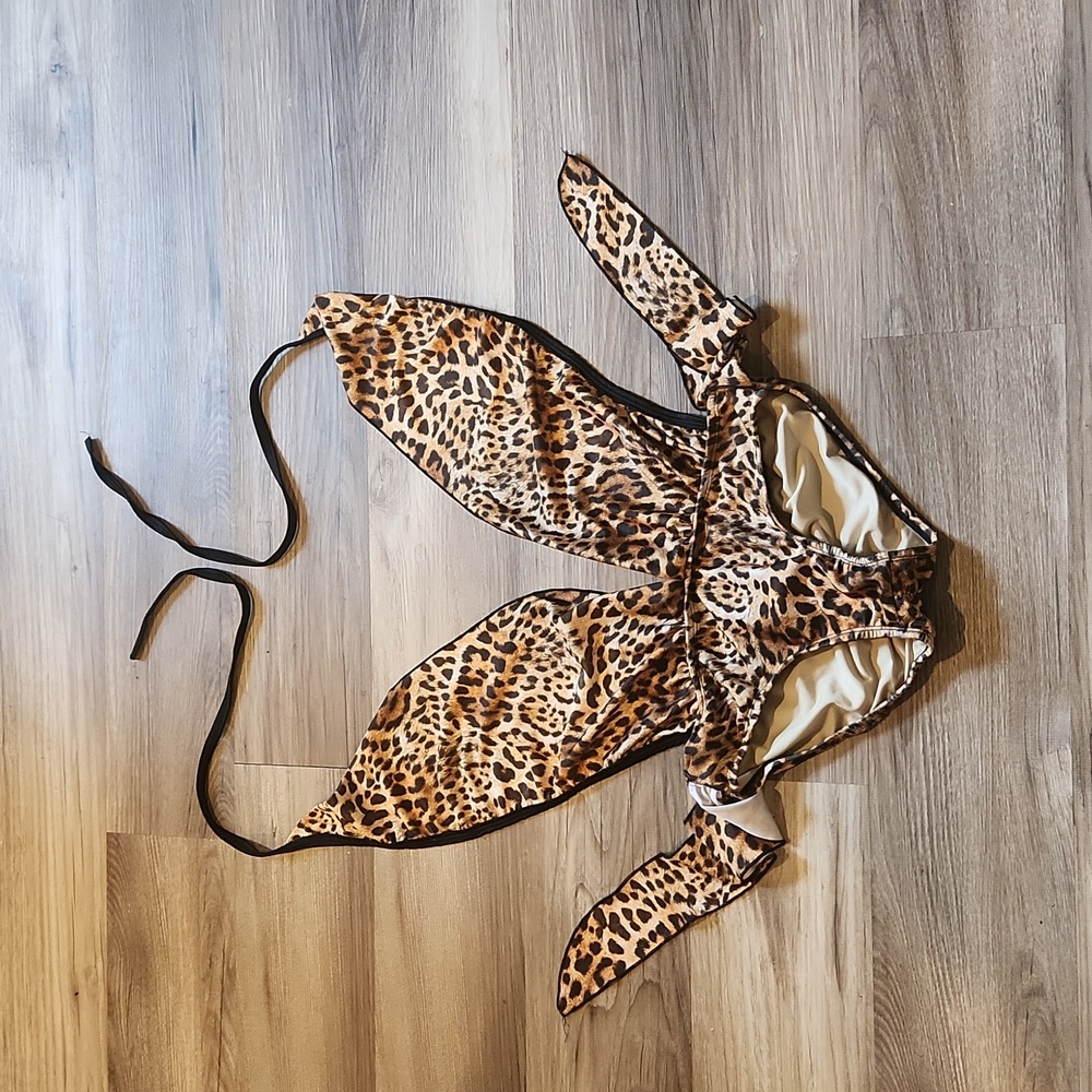 Cloris Murphy Animal Print Bathing Suit